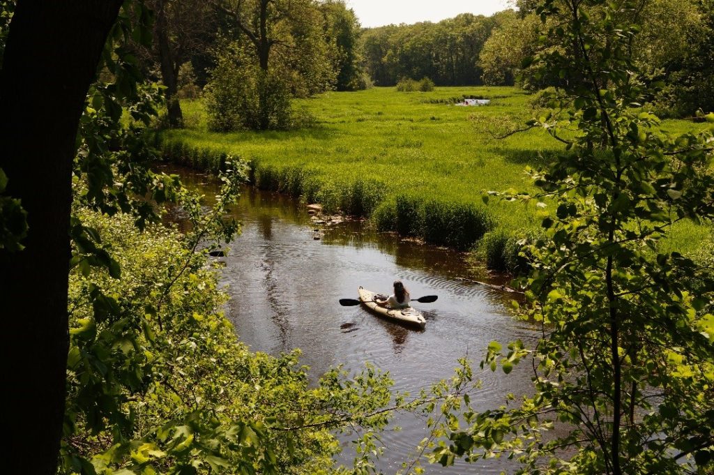 Hemlock Crossing - West Olive, Michigan. Photo courtesy of Ottawa County Parks