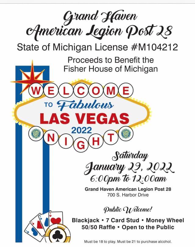 Vegas Night American Legion Grand Haven