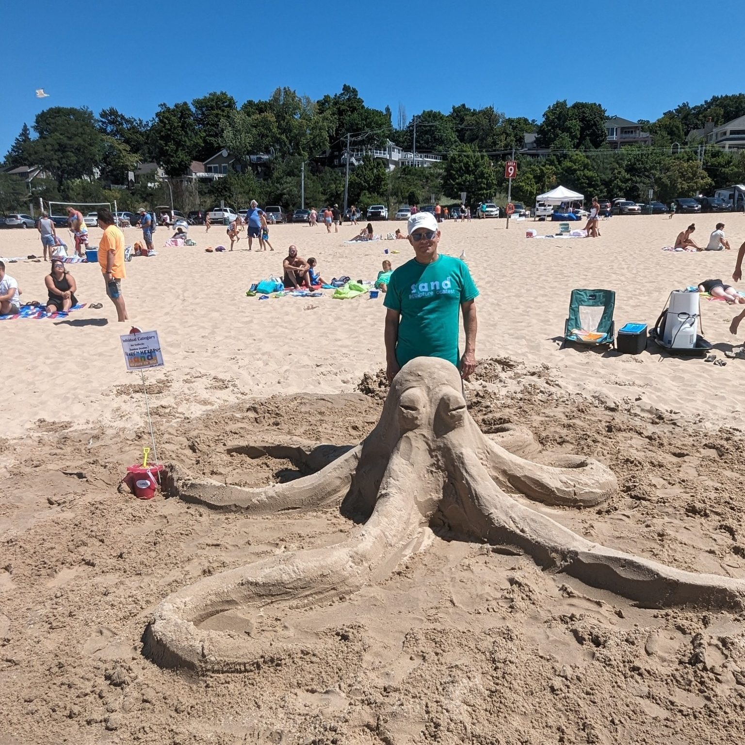 Grand Haven Sand Sculpture Contest Creations! Grand Haven