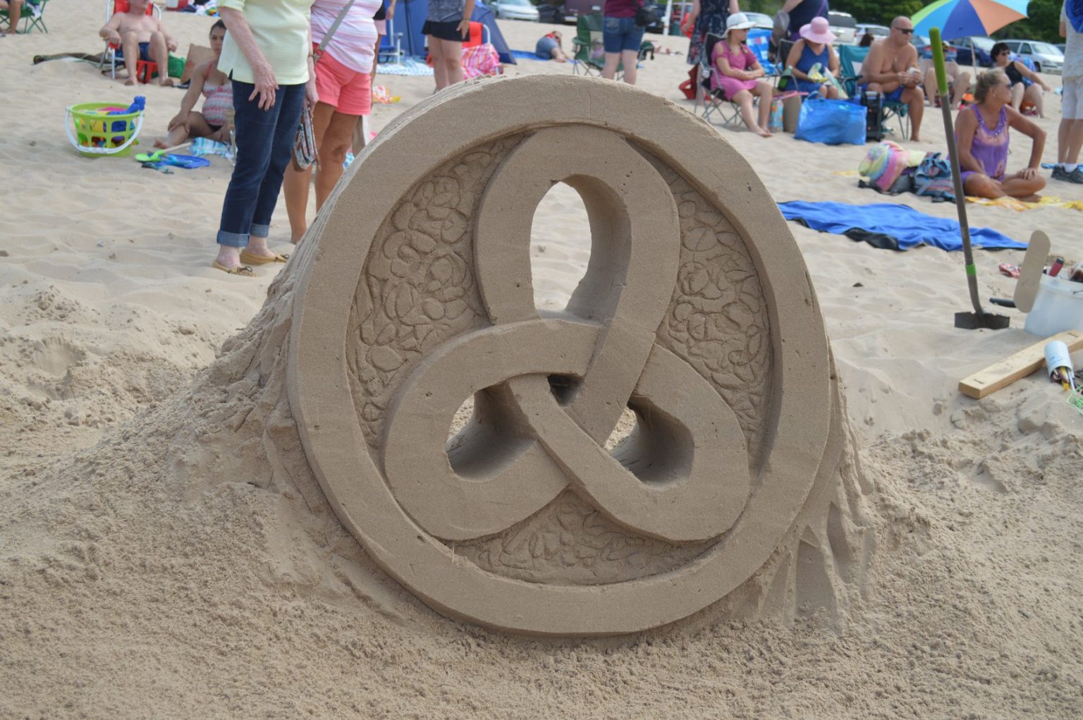 Grand Haven Sand Sculpture Contest Creations! Grand Haven